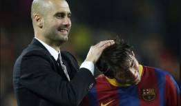 梅西吃瓜迪奥拉,一场足球界的甜蜜对决